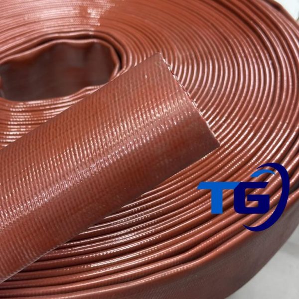 MANGA DE PVC ROJA 10 K .