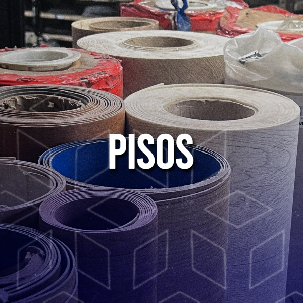 Pisos de goma y PVC.