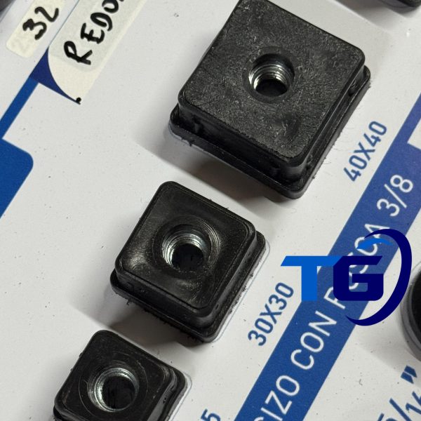 REGATONES MACIZOS CON ROSCA