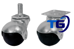 RUEDA BALON NEGRA TPR  .