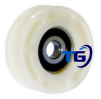 RUEDAS DE PORTON NYLON CANAL V Y U CON RULEMAN . (copia)